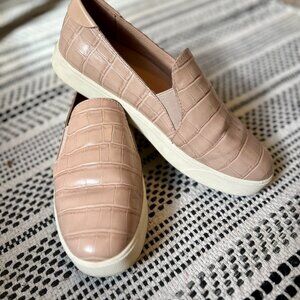 Cole Haan Grandseries Pink Leather Slip Ons Women's